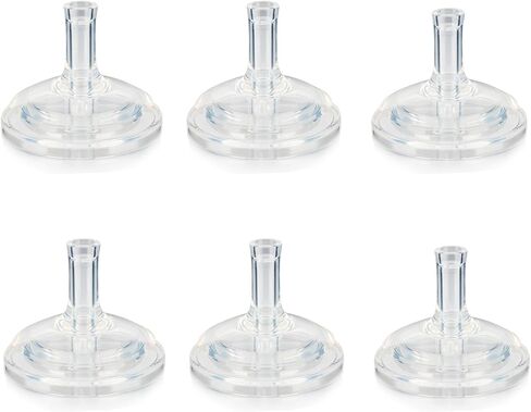 Sippy Straw Nipples Compatible with Dr. Brown's Narrow Baby Bottle and Bibs Baby Glass Bottle,Leak-Proof,Fast Flow Soft Silicone Straw Top Nipple,6m+,4 Count in Saudi Arabia