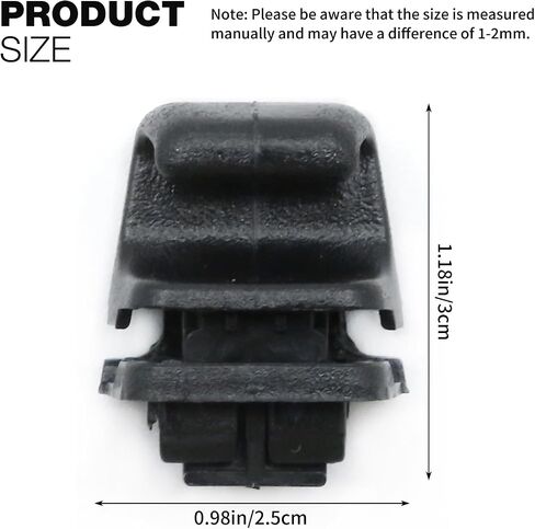 4Pcs 83917S8000CA Interior Rear Door Curtain Hook Sun Shade Blind Curtain Hook, Replacement for Hyundai Palisade 2020 2021 2022 2023 2024, Replaces 83917S8000 in Saudi Arabia