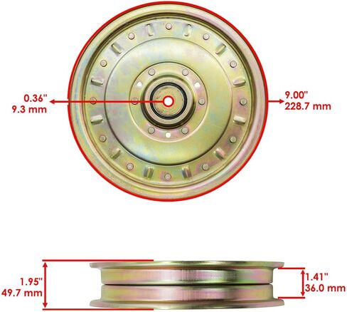109-8590 212824144 Deck Idler Pulley Fits for Exmark Toro Dondye. in Saudi Arabia
