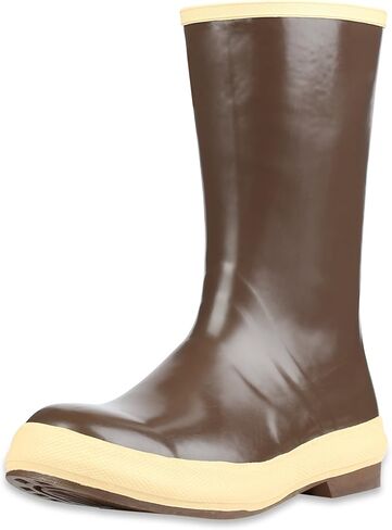 Servus 12" Neoprene Soft Toe Men's Work Boots with Chevron Outsole, Copper & Tan (22115), 10, 12-Inch Height in Saudi Arabia