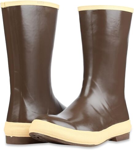 Servus 12" Neoprene Soft Toe Men's Work Boots with Chevron Outsole, Copper & Tan (22115), 10, 12-Inch Height in Saudi Arabia