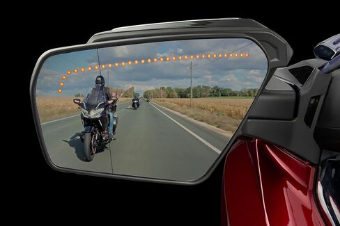Goldstrike Panovista ™ Extended Convex Mirror مع إشارات دوران متسلسلة لجناح الذهب in Saudi Arabia