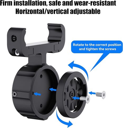 DDJ Bike Computer Mount متوافق مع Garmin Edge & Airtag ، لغطاء ساق الدراجة 1-1/8 "و 1-1/4" in Kuwait