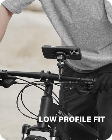 A2C One-Lock System Bike Phone Holder Kit with MagSafe Phone Case for iPhone 16 Pro Max ONLY in Saudi Arabia