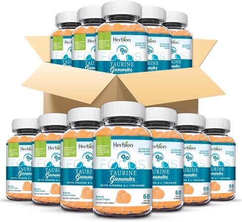 علكة توراين من هيربيون ناتشورالز مع الجينسنغ، وإل-ثيانين، وفيتامين ج، وب3، وب6، وب12، تساعد على دعم الوضوح الذهني والتركيز*، ونكهة الخوخ الطبيعية، و60 علكة بكتين، مصنوعة في الولايات المتحدة الأمريكية in Kuwait