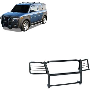 Black Horse Grille brush Bumper Guard Modular Black Compatible with 2003-2008 Honda Element-17A155900MA in Kuwait