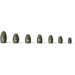 97% Pure Tungsten Flipping Weights - No Chip - 10 Pack - Tungsten Weights - Tungsten Fishing Sinkers for Bass Fishing in Saudi Arabia