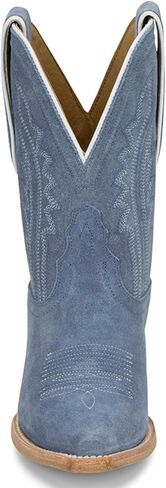 Tony Lama's Lea's Suede Western Booties Snip Toe - DR3261 in Kuwait