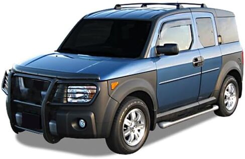Black Horse Grille brush Bumper Guard Modular Black Compatible with 2003-2008 Honda Element-17A155900MA in Saudi Arabia