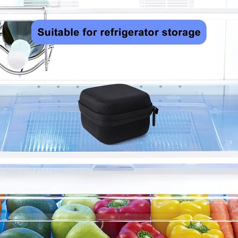 9 Slot Insulin Fridge Travel Storage Case, Black Secure & Compact Peptide Holder Fridge Organizer Case Fits Standard 10ml U-100 Vials (Not Fit Tall Vial) in Saudi Arabia