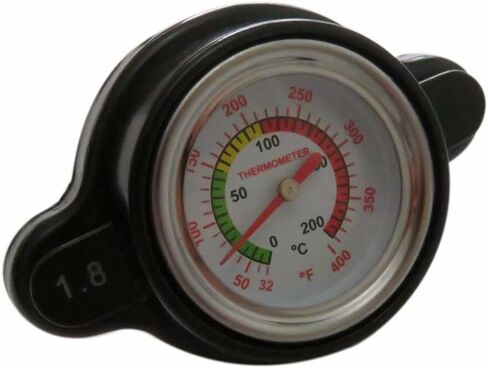 High Pressure Radiator Cap with Temperature Gauge 1.8 Bar for Honda ATC 250R 1984-1986 by YTXXDEUS in Saudi Arabia