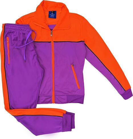 Women's 2-Piece Fashionary Tracksuit Full Track Jacket & Jogger Track pants Jumpsuit in Kuwait