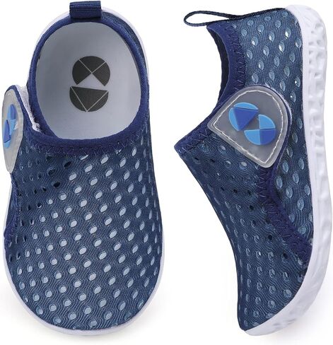 Toddler Girls Boys Water Shoes Kids Quick Dry Barefoot Breathable Aqua Shoes for Swim Beach Outdoor Water Sports Pool River 3.5-4 Infant in Kuwait