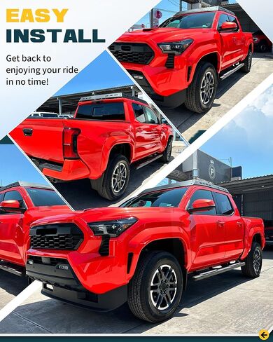 600 lbs Running Boards Fit for 2024 2025 Toyota Tacoma Double Cab Side Steps in Saudi Arabia