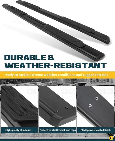 600 lbs Running Boards Fit for 2024 2025 Toyota Tacoma Double Cab Side Steps in Saudi Arabia