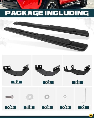 600 lbs Running Boards Fit for 2024 2025 Toyota Tacoma Double Cab Side Steps in Saudi Arabia