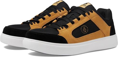 Volcom® Evolve EH Comp Toe Men Shoes – Suede and Leather Upper – Soft Insole – Memory Foam Cushioning Dark Brown 11 W in Saudi Arabia