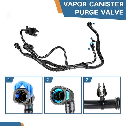 Vapor Canister Purge Valve for Ford Edge Explorer Taurus for Lincoln MKT 2012 2013 2014 2015 2016 2.0L L4 يستبدل BB5Z-9G271-B BB5Z9G271B in Saudi Arabia