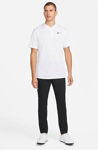 Nike Dri-FIT Victory Men's Golf Polo Shirt (US, Alpha, Large, Regular, Regular, White/Black) in Saudi Arabia