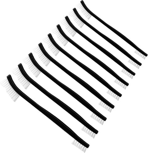 9 Pcs Double-Ended Cleaning Brushes Nylon Small Detailing Crevice Brush Mini Stiff Bristles Brushes All Purpose Cleaning Brush for Detailed Clean Jewelry Cars Kitchen Small Spacesnt in Saudi Arabia