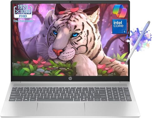 HP Pavilion 16" Touchscreen Laptop - WUXGA (1920 x 1200) - Intel Core i5 Processor - 16GB LPDDR5-1TB PCIe SSD – Copilot PC - Wi-Fi 6-1080p Webcam-Windows 11 H–w/Stylus (16GB RAM | 1TB PCIe SSD) in Saudi Arabia