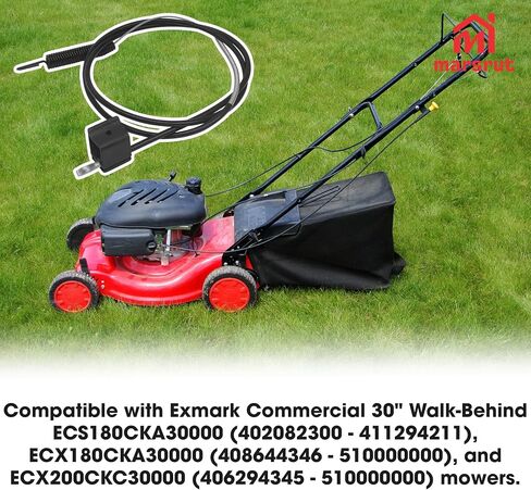 137-4759 Blade Brake Cable Fit for Exmark 30 inch Lawn Mower Part CS180CKA30000 S-Series ECX180CKA30000 ECS180CKA30000 ECX200CKC3000, Fits for Toro TurfMaster 22215 22225 22207 22210 22235 Walk-Behind in Saudi Arabia
