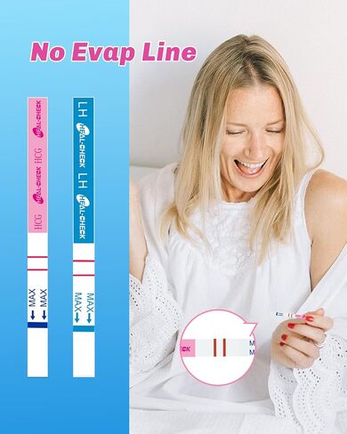 HEAL-CHECK 30 Ovulation and 10 Pregnancy Test Strips with 40 Urine Cups, Fertility Test for Women TTC, Get Pregnant Easier, Easy to Use at Home, Over 99% Accuracy, Individually Wrapped in Saudi Arabia
