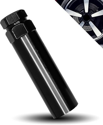 Large 6 Spline Lug Nut Socket Spline Lug Nut Key, Wheel Lock Key Fuel Rim Nuts Lock Removal for 6Spline Wheel Nuts and 21mm 13/16 Inch & 22mm 7/8 Inch Hex Wrench Tuner Lugnuts Tool in Saudi Arabia