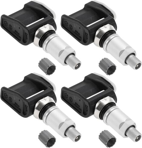 ACROPIX 4PCS 433MHz استشعار ضغط الإطارات استشعار الضغط الإطارات لـ BMW X3 X4 X5 X6 2017-2021 NO.36106872774 in Saudi Arabia