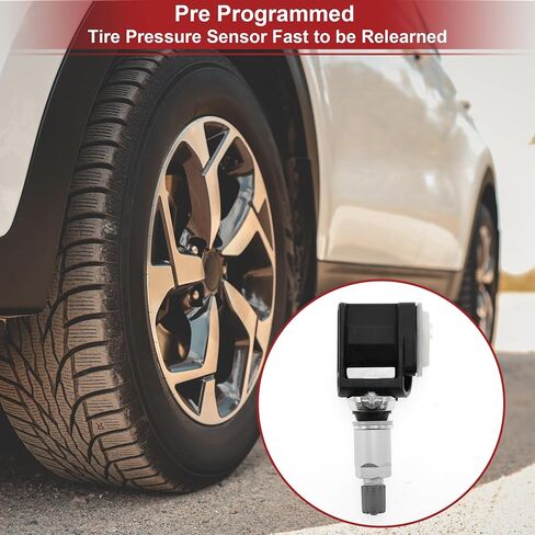 ACROPIX 4PCS 433MHz استشعار ضغط الإطارات استشعار الضغط الإطارات لـ BMW X3 X4 X5 X6 2017-2021 NO.36106872774 in Saudi Arabia