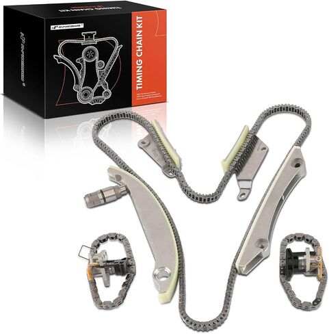 A-Premium 10PCS Engine Timing Chain Kit W/Tensioner & Guide Compatible with Dodge & Chrysler - Charger 2008, Avenger 2008, Magnum 2008, 300 2008, Sebring 2008 - V6 2.7L in Saudi Arabia