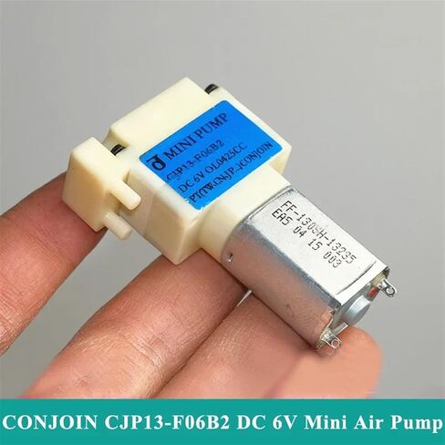 Conjoin CJP13-F06B2 Micro 130 Air Pump DC 3.7V 5V 6V Mini Diaphragm Vacuum Pump Pressure Oxygen Pump DIY Medical Care Monitor in Kuwait