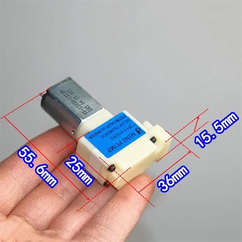 Conjoin CJP13-F06B2 Micro 130 Air Pump DC 3.7V 5V 6V Mini Diaphragm Vacuum Pump Pressure Oxygen Pump DIY Medical Care Monitor in Kuwait