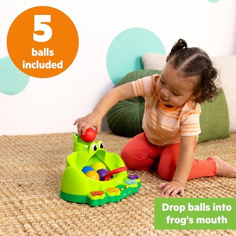 Bright Starts Tropical Twirl Ball Play Toy with Lights & Music, 5 Balls Included, Unisex, 6 Months+ in Kuwait