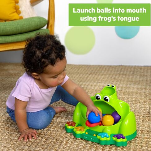 Bright Starts Tropical Twirl Ball Play Toy with Lights & Music, 5 Balls Included, Unisex, 6 Months+ in Kuwait