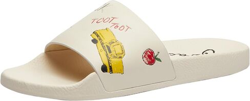 Coach Women's Udele Sport Slide with Sketch Print Platform in Saudi Arabia