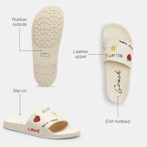 Coach Women's Udele Sport Slide with Sketch Print Platform in Saudi Arabia