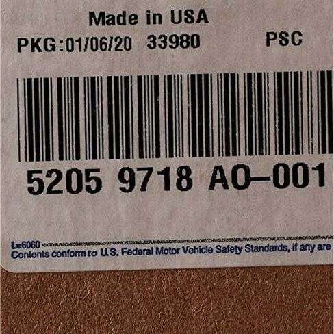 Mopar 52059718AO Fuel Tank in Saudi Arabia