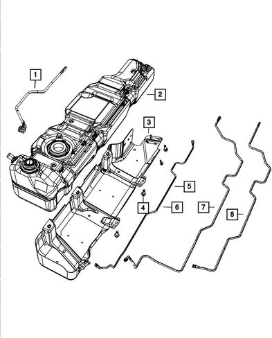 Mopar 52059718AO Fuel Tank in Saudi Arabia
