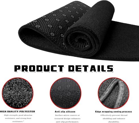 Dashboard Cover fit for Chevy Chevrolet Silverado 2014 2015 2016 2017 2018 2019 GMC Sierra 2015-2019 1500 2500HD 3500HD Dash Cover Nonslip Dash Mat Pad Protector Interior Accessories in Saudi Arabia