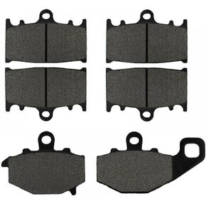 Motorcycle Front And Rear Brake Pads Disc Kit Compatible With ZZR400 ZX400 N 1993-1999 ZX6R ZX9R 600 400 ZX600F ZX9R FA158 FA192(1 pair Front Pads) in Saudi Arabia