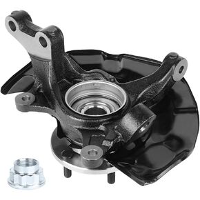 TadaMark Front Right Steering Knuckle & Wheel Bearing Hub Assembly Fit for Toyota Sienna V6 2004-2010 3.3L 3.5L,FWD 698-424, 698424 Passenger Side in Saudi Arabia