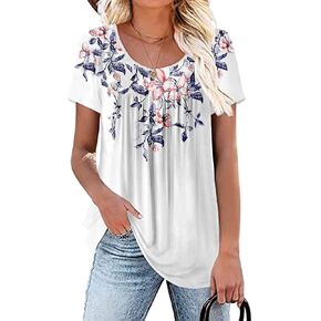 بلوزات نسائية بمقاسات كبيرة، قمصان بأكمام طويلة، تونك مطوي، M-4XL in Kuwait