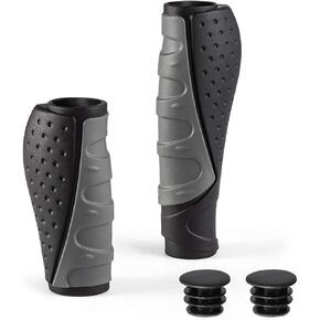 مقابض دراجة PRUNUS، مقابض دراجة 22 مم / مقابض مريحة مع تصميم قفل مزدوج من الألومنيوم، مقابض مقود دراجة عالمية للدراجات الجبلية MTB، الدراجة الكهربائية، BMX، الدراجة القابلة للطي إلخ. in Kuwait