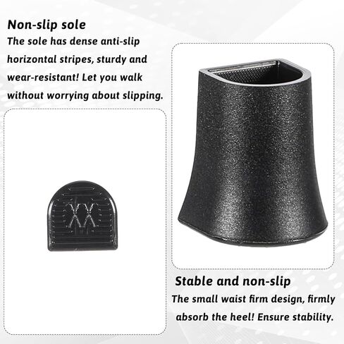 10 Pairs Heel Caps for High Heels, High Heel Protectors Non-Slip Stoppers Stiletto Heels Stoppers Covers for Wedding Gravel Wetlands Outdoor Events in Kuwait