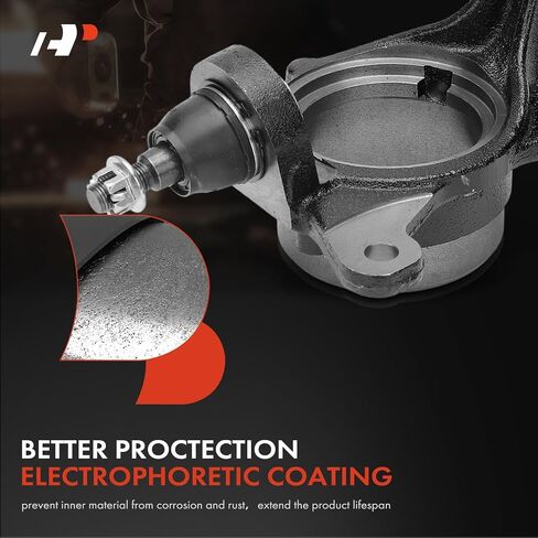 A-Premium Front Suspension Detering Knuckle متوافق مع Honda CR-V 2002-2006 ، جانب الركاب الأيمن ، استبدل # 51210S9A982 in Kuwait