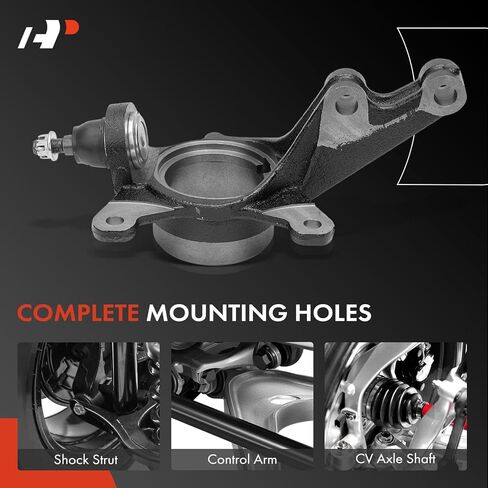 A-Premium Front Suspension Detering Knuckle متوافق مع Honda CR-V 2002-2006 ، جانب الركاب الأيمن ، استبدل # 51210S9A982 in Kuwait