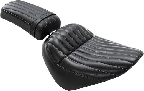 TCMT Two-Up Driver Passenger Pillion Seat Fit For Harley Softail Street Bob FXBB FXBBS 2018-2023 Softail Standard FXST 2020-2023 in Saudi Arabia