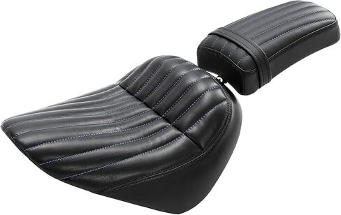 TCMT Two-Up Driver Passenger Pillion Seat Fit For Harley Softail Street Bob FXBB FXBBS 2018-2023 Softail Standard FXST 2020-2023 in Saudi Arabia