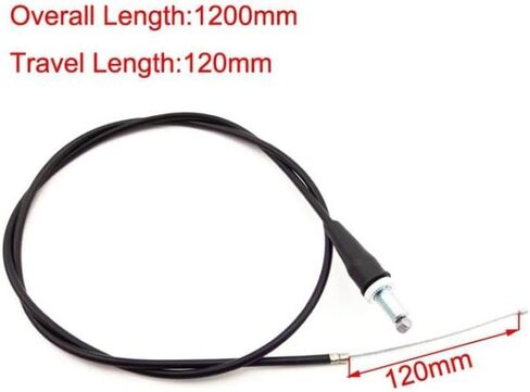 Throttle Control Handle Grip For Compatible CRF 50 70 XR50 KLX110 SDG Pit Dirt Bikes 47 Inch Straight Head in Saudi Arabia